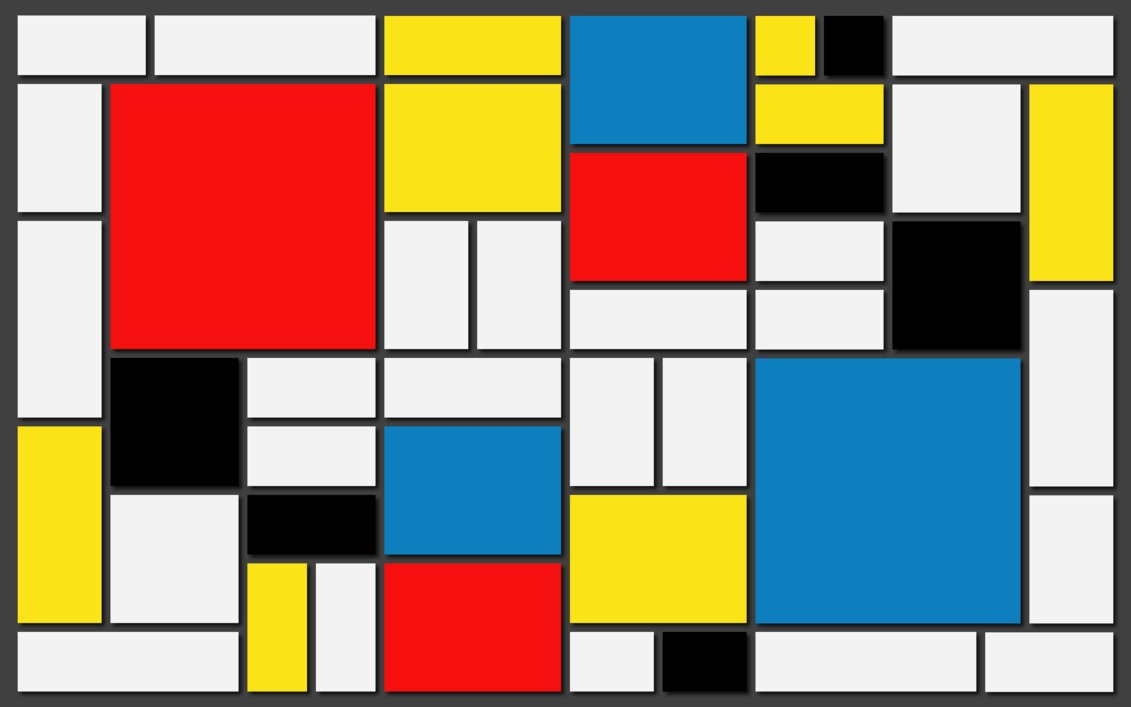 Tela di Mondrian