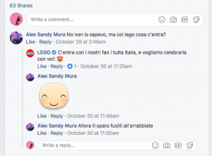 Identità del consumatore Lego