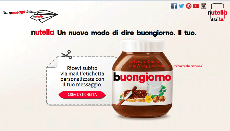 Comunicazione Nutella