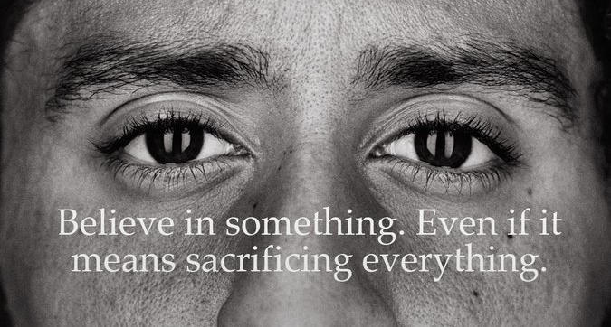 Colin Kaepernick per Nike