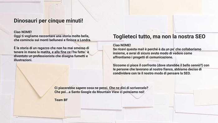 Esempio di newsletter