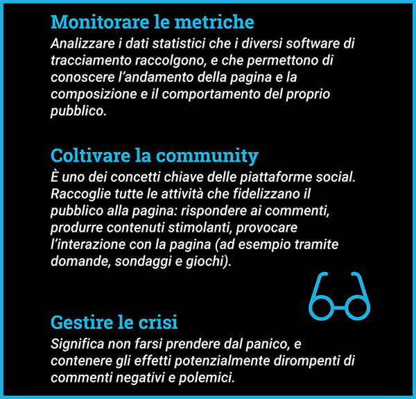 Organizzare la pubblicazione dei post sui social è utile per monitorare, creare la community e gestire le crisi