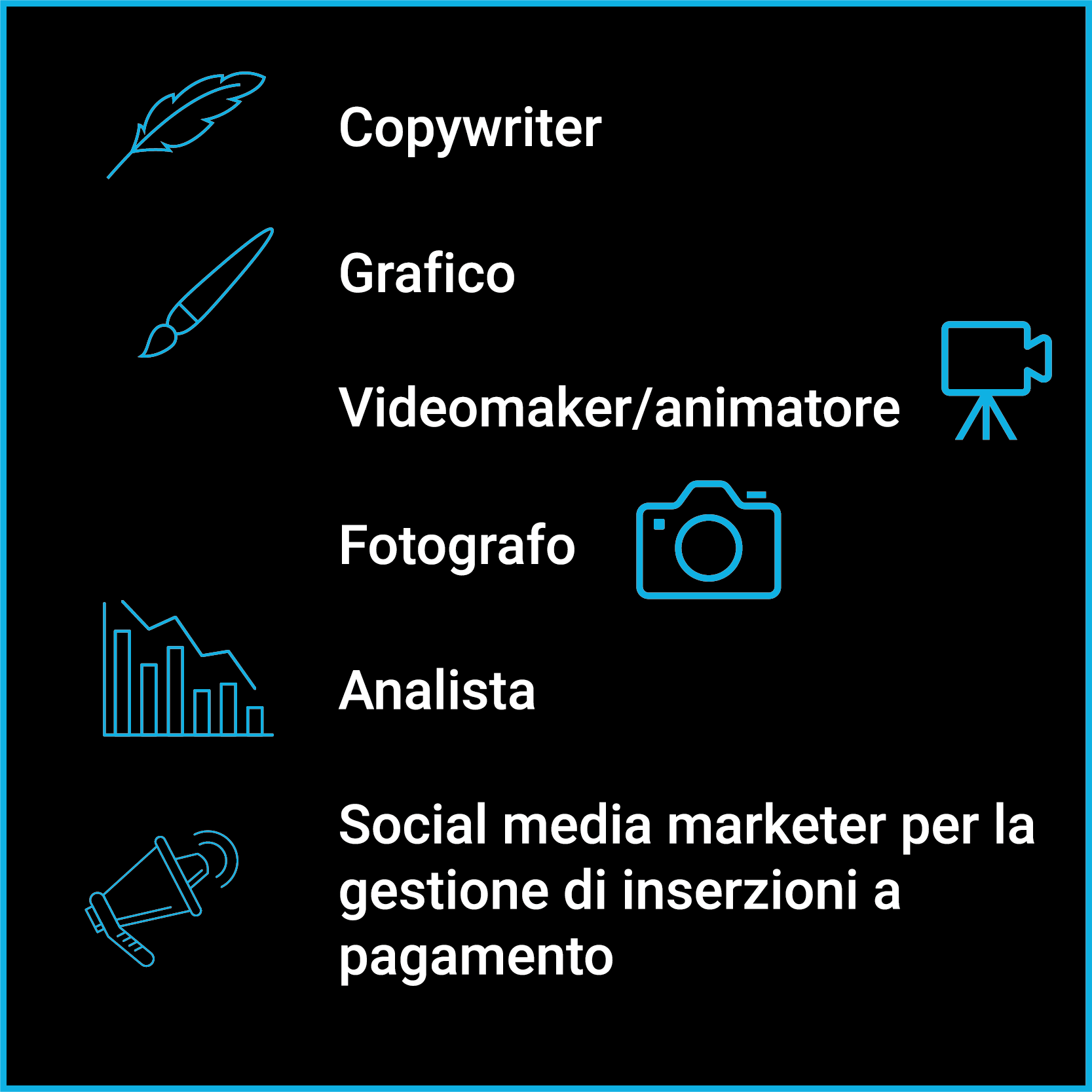 figure specializzate nei social