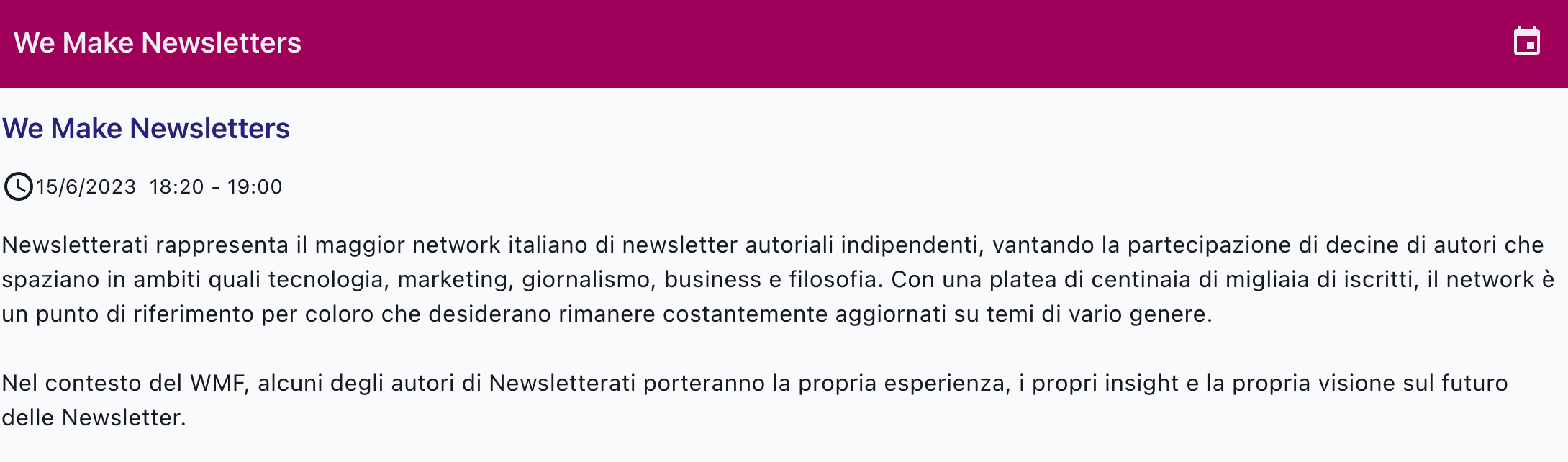 La tavola rotonda degli altri Newsletterati